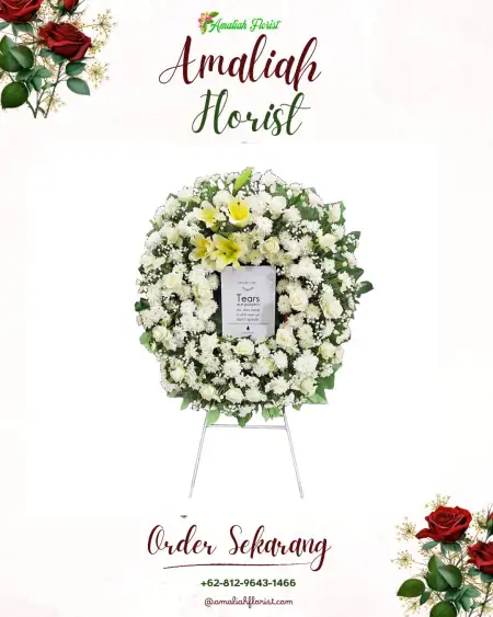 Krans Bunga Duka Segulung